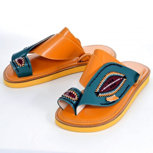 حذاء شرقي مطرز فاخر رجالي