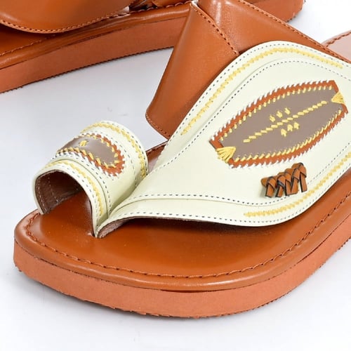 حذاء شرقي مطرز فاخر رجالي