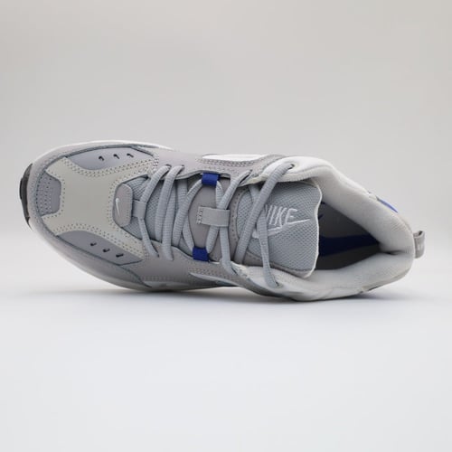 Nike m2k Tekno Wolf Grey Racer Blue Pure Platinum