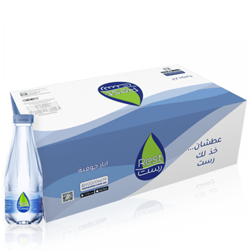 مياه رست 300 مل 40 حبه 25 كرتون + 5 كرتون مجاناً