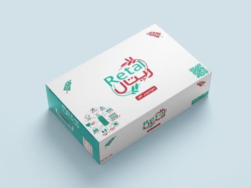 مياه ريتال 330 مل 40 حبة 25 كرتون + 5 كرتون مجانا