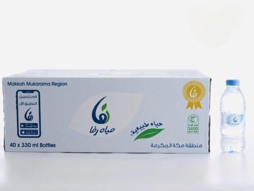 مياه رفا 330 مل 40 حبة 50 كرتون