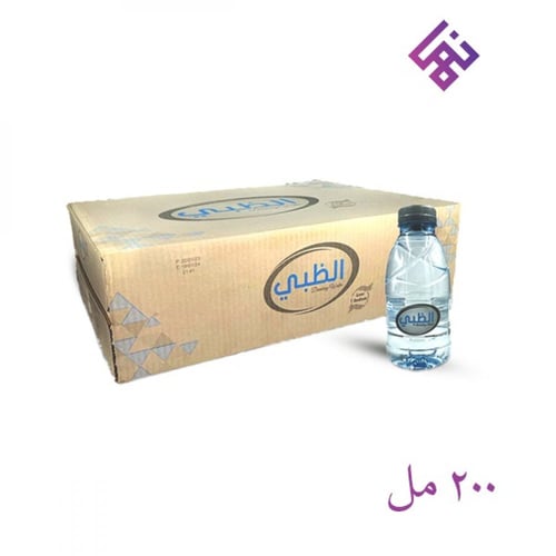مياه الظبي 200 مل 48 حبة 25 كرتون + 5 كرتون مجانا