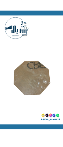 قاعدة أكريليك شفاف شكل معين للمناسبات