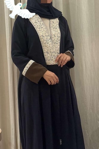 SU52 - حرير مغسول كحلي