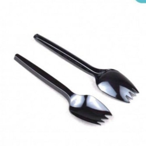 شوكة سبورك اسود كرتون 1000 شوكة