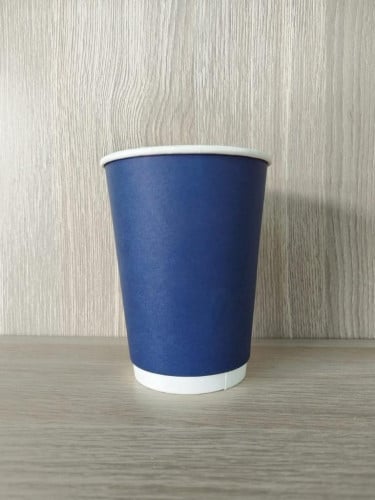 اكواب ورقية دبل 12 اونص ملون كرتون 1000 كوب