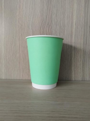 اكواب ورقية دبل 12 اونص ملون كرتون 1000 كوب