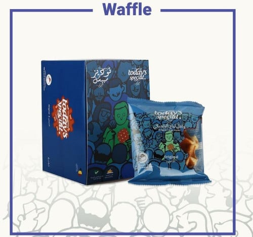 وافل لياج البلجيكي الجاهز تعبئة 48 حبه