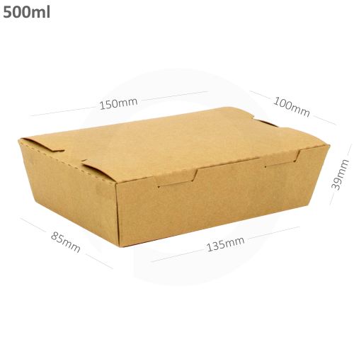 علبة طعام كرفت 500 ملم كرتون 200 بكس