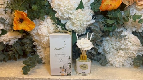 فواحة بالأعواد ( توليب - Tulip ) مع عبوة تصميم خاص