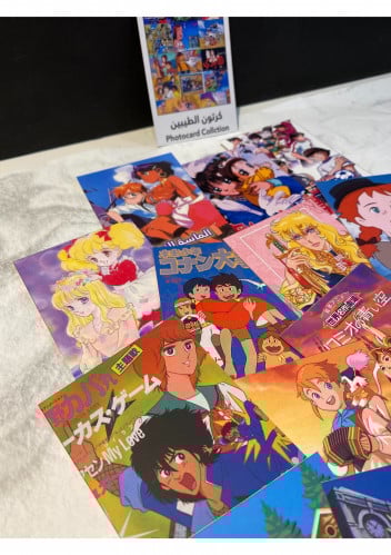 old cartoon photocard