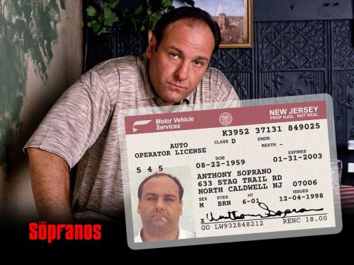 بطاقة توني سوبرانو | The Sopranos