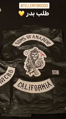 جاكيت سونز اوف اناركي جاكس | Sons Of Anarchy