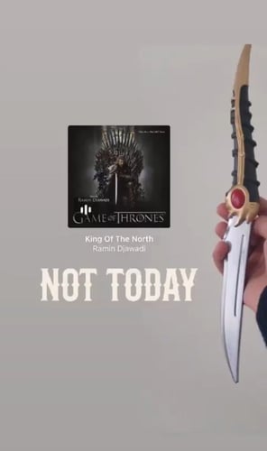 خنجر اريا ستارك | Arya Stark