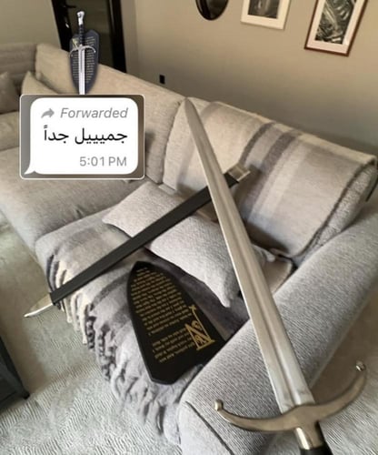 سيف جون سنو لونقكلو حديد | Jon snow sword longclaw