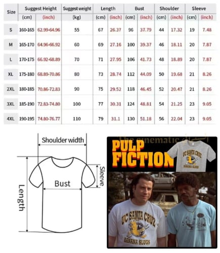 تيشيرت بالب فيكشن | Pulp Fiction T-Shirt