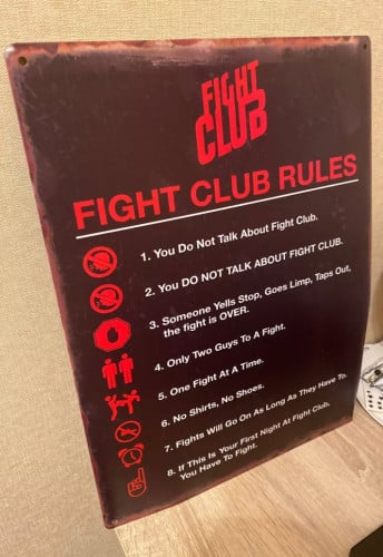 لوحة فايت كلوب | Fight Club