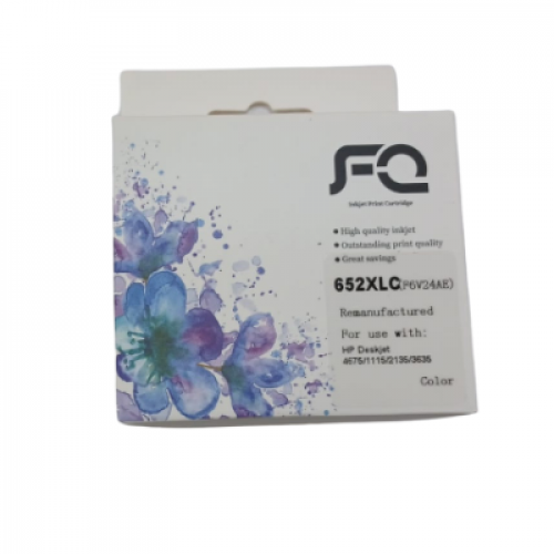 حبر سائل FQ متوافق مع 652XL ملون