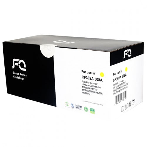 حبر ليزر FQ متوافق مع CF362A 508A أصفر