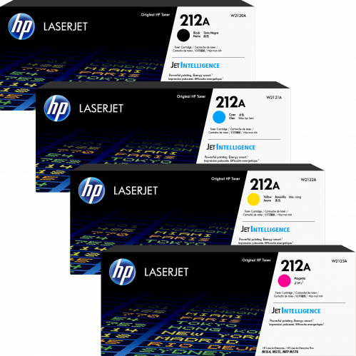 طقم حبر ليزر اتش بي 212A اصلي