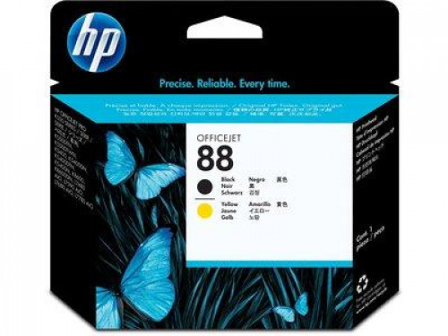 رأس طابعة اتش بي أصلي C9381A 88 أسود & أصفر