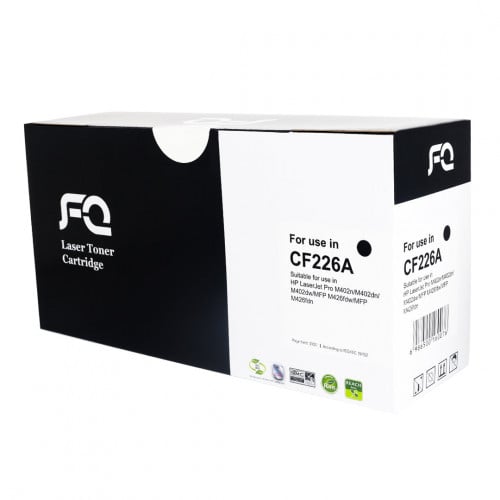 حبر ليزر FQ متوافق مع CF226A 26A أسود
