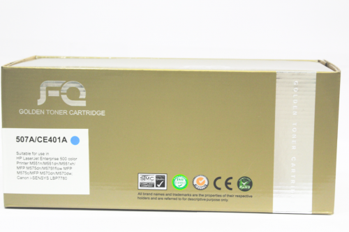 حبر ليزر FQ الذهبي متوافق مع CE401A 507A سماوي