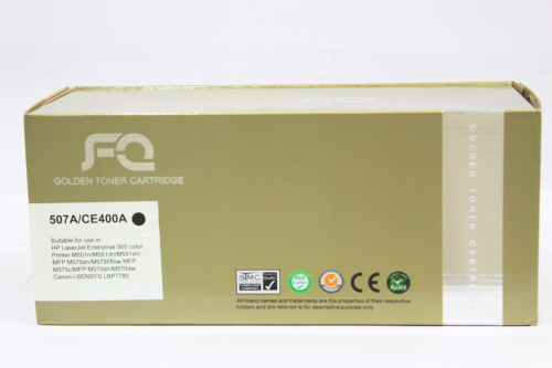 حبر ليزر FQ 507A الذهبي متوافق مع CE400A اسود