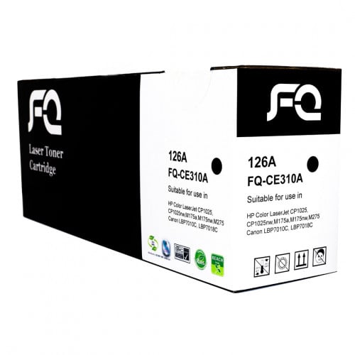 حبر ليزر FQ 126A متوافق مع CE310A اسود