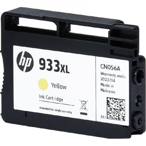 حبر سائل اتش بي أصلي CN056AE 933XL أصفر