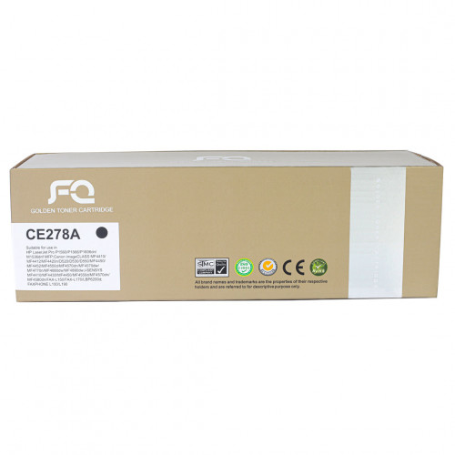 حبر ليزر FQ 78A الذهبي متوافق مع CE278A أسود