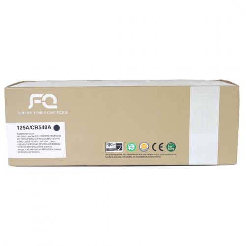 حبر ليزر FQ 125A الذهبي متوافق مع CB540A اسود