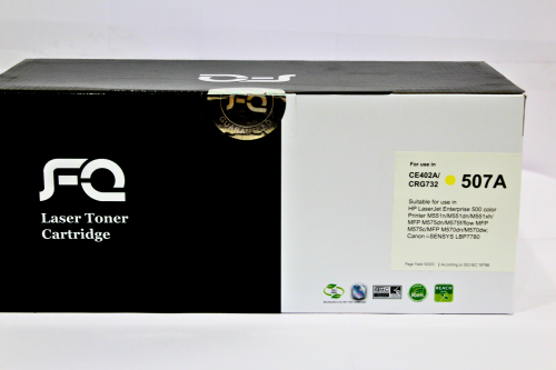 حبر ليزر FQ متوافق مع CE402A 507A أصفر