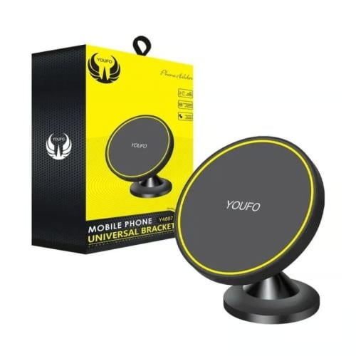 حامل جوال يوفو ماج سيف تثبيت علي طبلون السياره Y48...