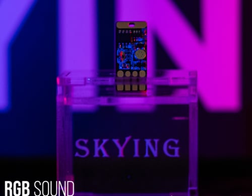 لمبه سكاينج الصوتية تعمل على USB -متعدة الإضاءات و...