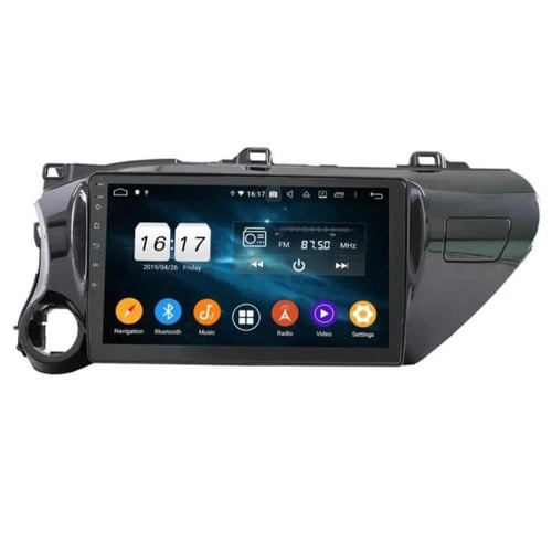 ديكور شاشة هايلوكس 2016 - 2023 / 10 انش + أفياش