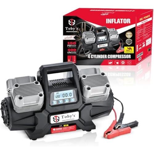 ماطور هواء توبيز 4 بستم كبير شاشة دجيتال DIAMOND C...