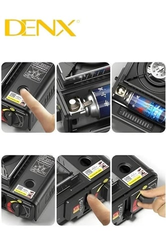 موقد الرحلات المحمول من دينكس 2800 واط DX1763