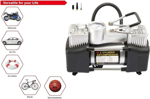 ماطور هواء 2 بستم + عدة بنشر بصندوق / الجمل