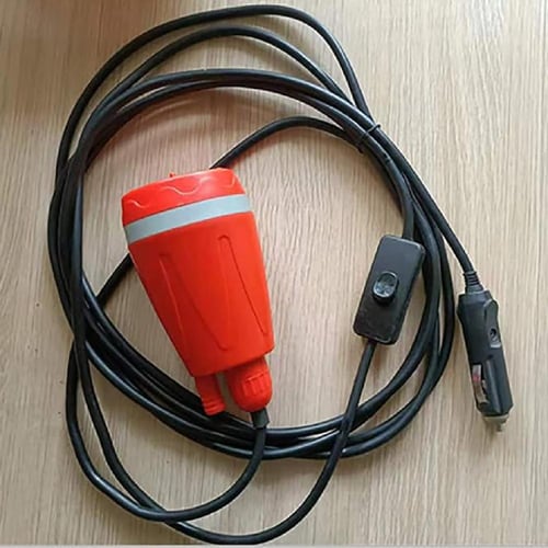 مضخه ماء دش 12 فولت للتخييم على الولاعة