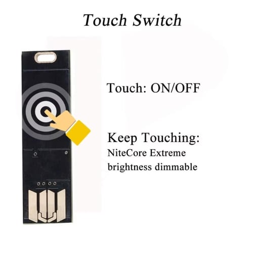 لمبه توبيز تعمل على USB - أبيض أو كريمي