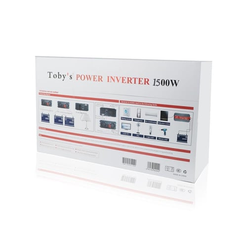 محول كهربائي للسيارة 1500 واط توبيز Toby's Power I...