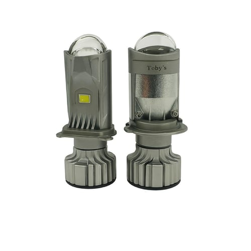 طقم ليد H4 بعدسة من توبيز 60 وات 6500K TL3