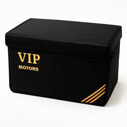 صندوق تخزين اسود متنقل مقاس 50*30 VIP