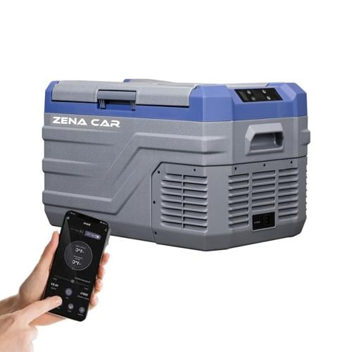 ثلاجه سياره 40 لتر من زينه كار تبريد وتجميد مع تحك...