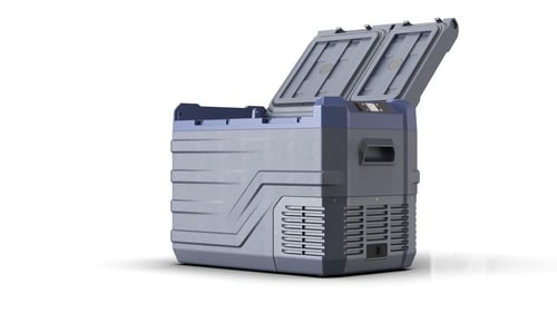 ثلاجه سياره 45 لتر من زينه كار تبريد وتجميد مع تحك...