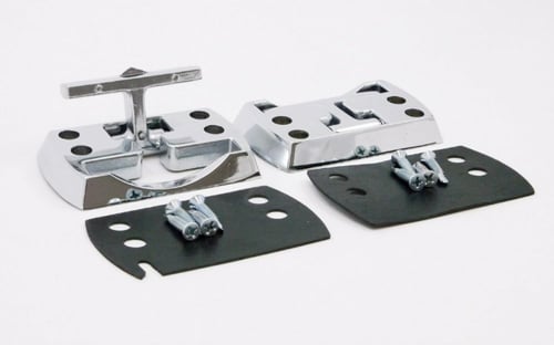 طقم شنكار صندوق 4 مسمار نيكل متحرك مخفي