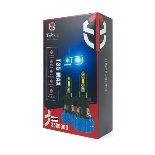 طقم ليد 9005 توبيز 70 وات 7000 ليومن T35 MAX