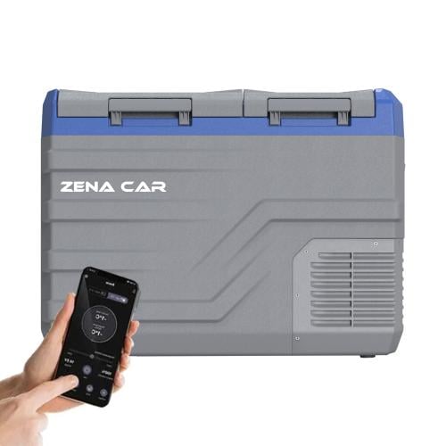 ثلاجه سياره 45 لتر من زينه كار تبريد وتجميد مع تحك...